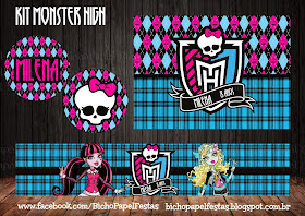 Kit Festa Monster High