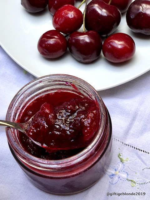 Kirschmarmelade ohne Gelierzucker