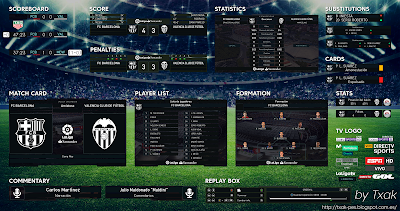 PES 2018 La Liga Scoreboard v4 by Txak