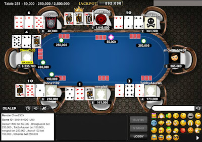 Agen Poker Terpercaya - Pengertian Permainan Sakong Online