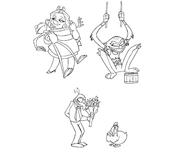 #7 The Muppets Coloring Page