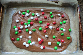 Food Lust People Love: This quick and easy Holiday Mint M&M Fudge recipe has two layers of both chocolate fudginess and holiday mint M&Ms. Change it up to add the chips or M&Ms of your choice. It's easy to make but hard to give away. You'll want to eat it all yourself.