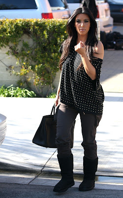 Kim Kardashian out in Culver City