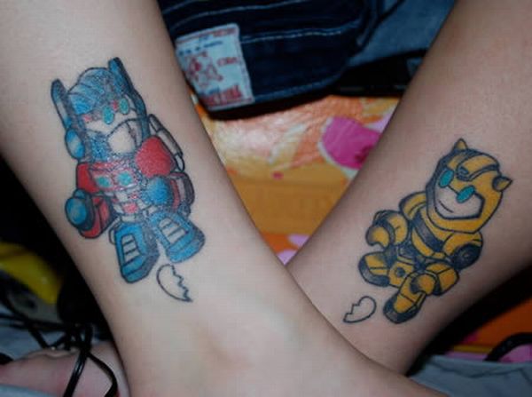 Stupid matching Tattoos I like this one D