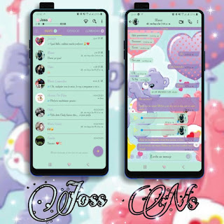 Teddy Bear Love Theme For YOWhatsApp & NS WhatsApp By Joss