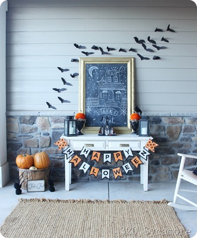 halloween decor entry 