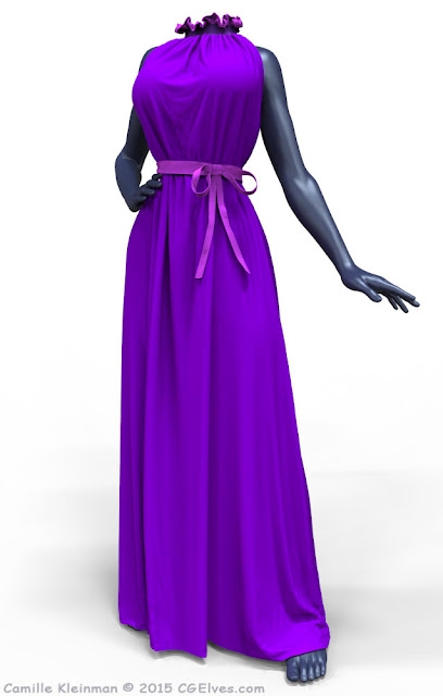 Marvelous Designer Maxi Dress