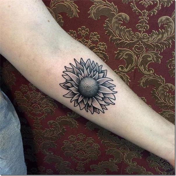 Tatuagens de flores para as mulheres 