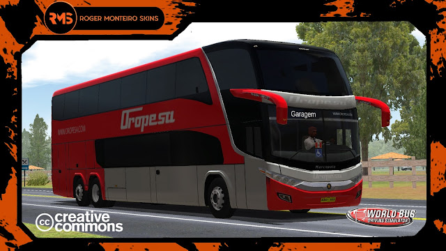 Skins World Bus Roger Monteiro Skins