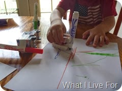 Coloring with cars