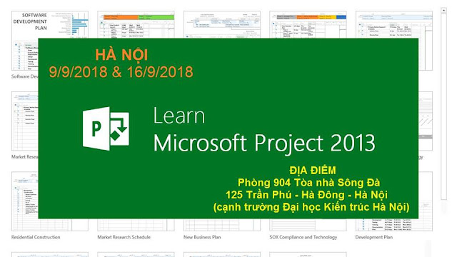 Khóa học gia tốc về MS Project tại Hà Nội K1