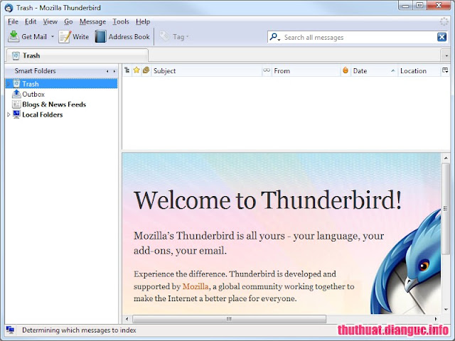 Download Mozilla Thunderbird Portable 38.3.0 - Quản lý tài khoản Email 