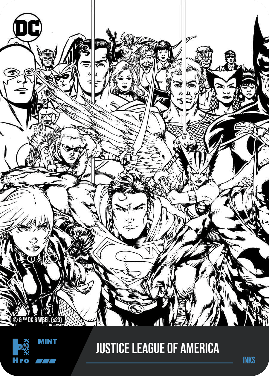 2023 Hro DC Unlock the Multiverse Chapter 3 - Inks - Justice League of America