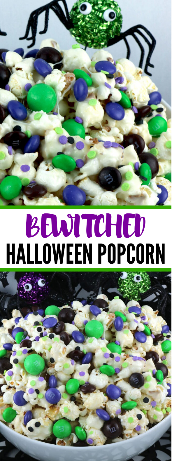 BEWITCHED HALLOWEEN POPCORN #desserts #sweets