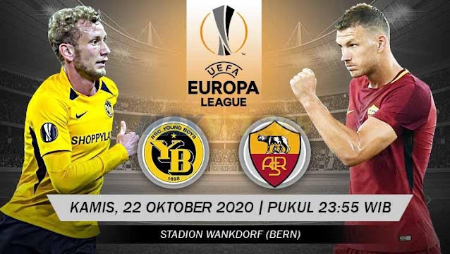 Prediksi Young Boys Vs AS Roma, Kamis 22 Oktober 2020 Pukul 23.55 WIB