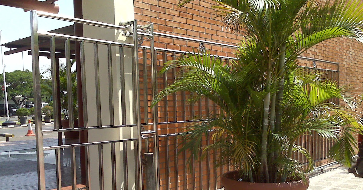  STAINLESS STEEL BESI Pintu Dorong Stainless Steel 