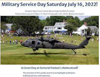 Save The Date: Military Service Day Saturday, July 16