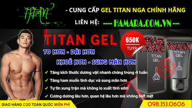 Gel Titan Không Lo Ngại Cậu Nhỏ Không Đủ Lớn