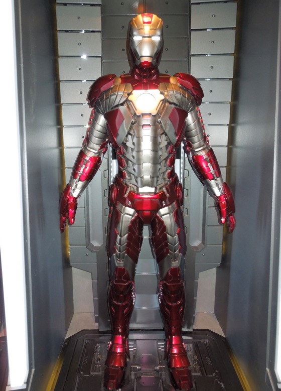 Iron Man 2 Mark V briefcase suit