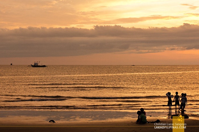 Sunset at Dipolog Boulevard