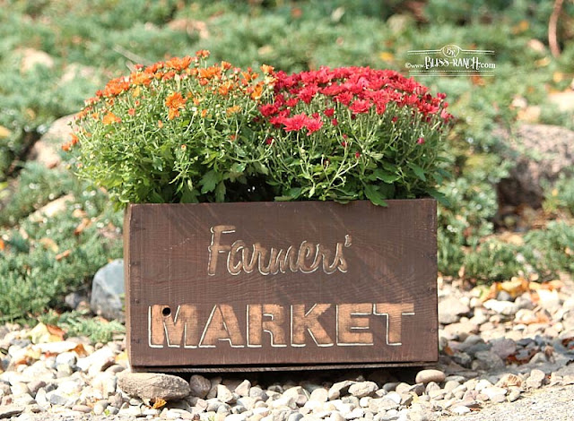 Farmers Market Crate Trash To Treasure Bliss-Ranch.com