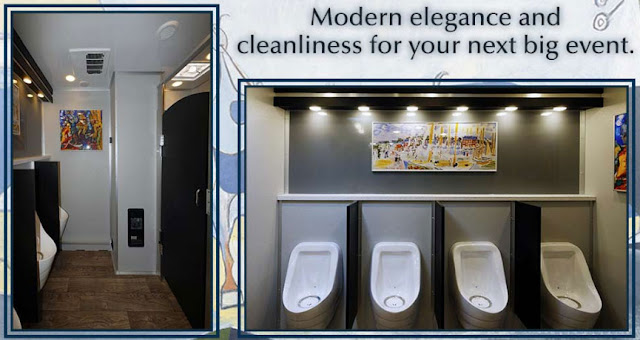 Restroom Trailer Men's Urinals