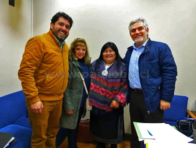 Funcionarios SAG y Diputada Nuyado