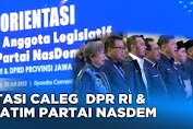 Menangkan NasDem, DPW Jawa Timur Gelar Orientasi Caleg Jelang Pemilu 2024