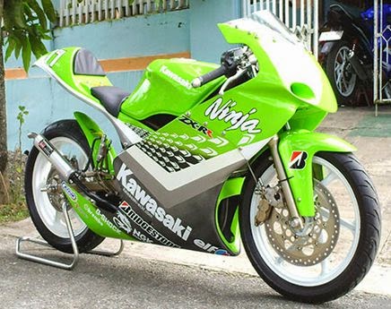  Foto  Gambar  Modifikasi Motor  Kawasaki Ninja  Terbaru  2019 