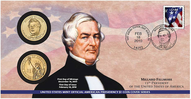 Millard Fillmore, President of the United States 2010 One Dollar Coin Cover