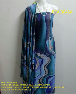 BCA 0045A: BATIK CREPE AMAYA, OPEN METER, RM18/MTR