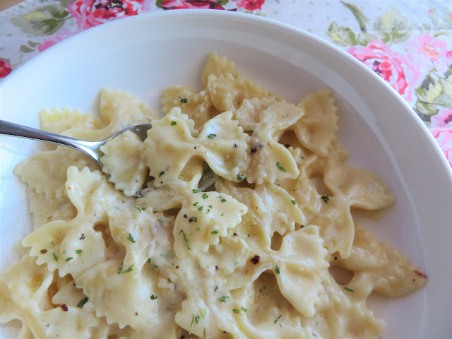 Creamy Bow Tie Pasta