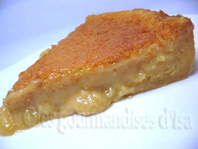 Tarte Impossible Au Sucre