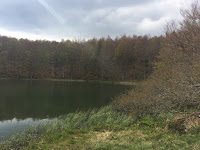 Il lago Pranda e la faggeta