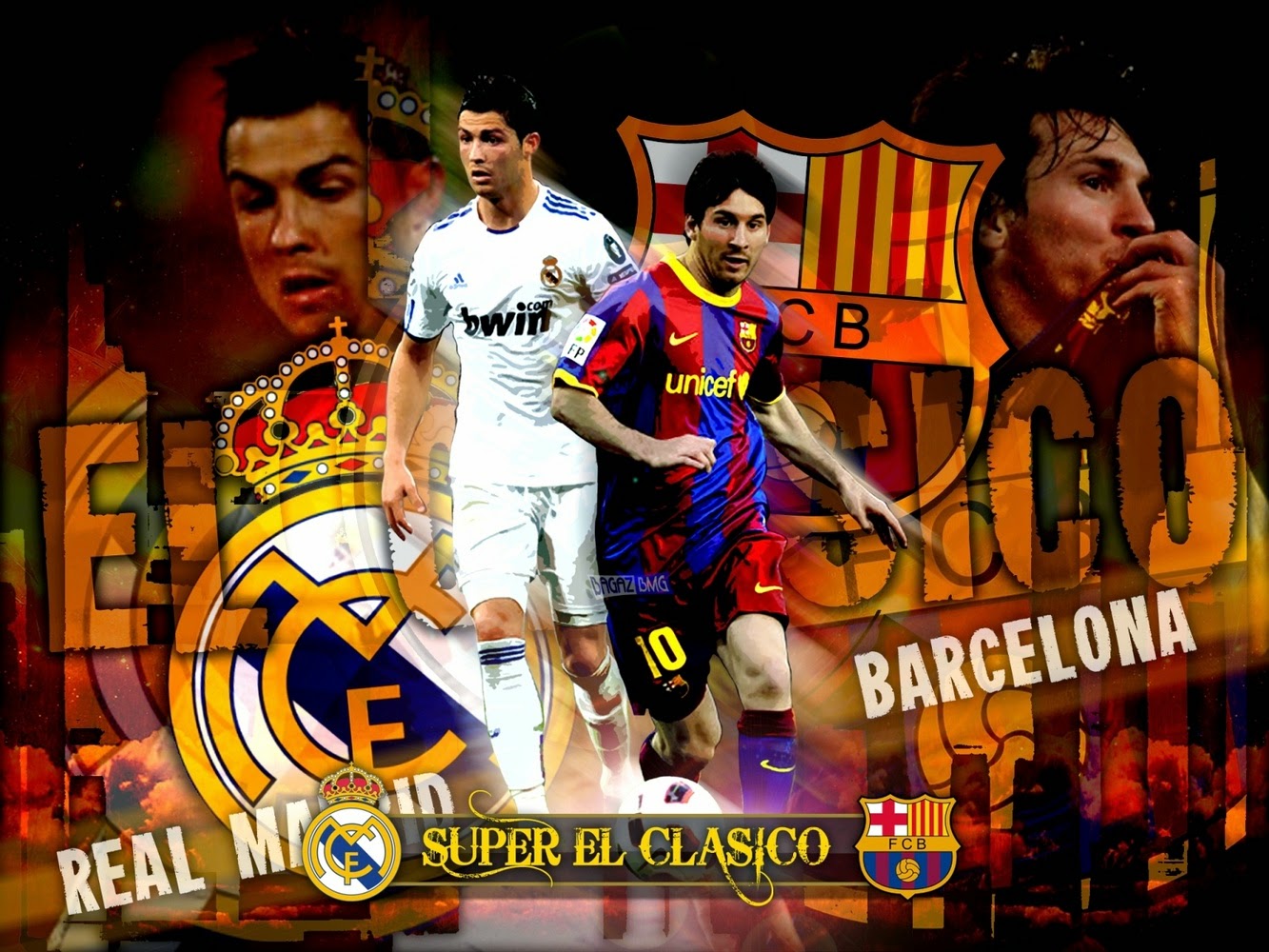 Foto Cristiano Ronaldo Vs Lionel Messi 2018 » Foto Gambar 