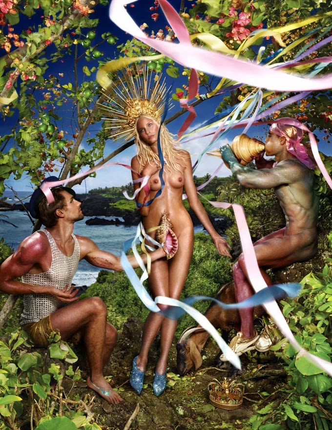 El nacimiento de Venus. David Lachapelle