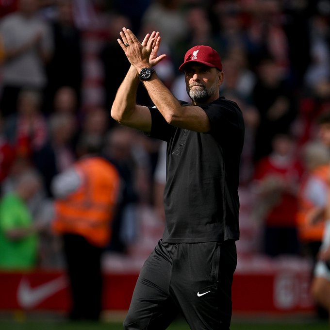 Liverpool manager, Jurgen Klopp, satisfied with his club's 3-1 win over AFC Bournemouth in the Premier League match at Anfield on Saturday 19 August, 2023
