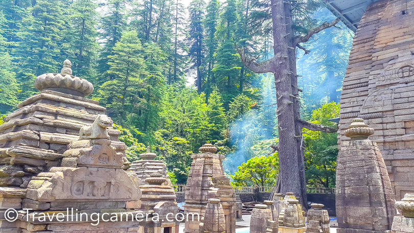 As you drive from Binsar Wildlife Sanctuary, you cross through pine forests and then suddenly a cut comes of your way, which takes your down on the left. As you move 500 meters on this narrow road, Deodar forest starts. This is when you feel a huge difference in landscapes of Binsar and Jageshwar. There are rare places in Kumaun with deodar forestation. The temperature suddenly drops. Usually Pine forests are warm while Deodar forests are colder. In similar sunny conditions, both will have noticeable different in temperatures. Having spent good time in Himachal hills, I have experienced this difference in temperature clearly. I am in love with Deodar since I have spent 3 years in Shimla for my education and walking around Deodar woods.   Let's talk about how to reach Jageshwar Dham :  How to reach Jageshwar Dham by Air :  Pantnagar airport is the nearest airport to Jageshwar Dham. Jageshwar is just 150 km away from Pantnagar. Tourist/Pilgrims can also take flights from Indira Gandhi International Airport to Pantnagar airport. This is an international airway so tourist from outside India can also reach Jageshwar through Pantnagar airport.   From here on, you can take a taxi or opt for shared Tempo-traveler or luxury buses for Jageshwar.  How to reach Jageshwar Dham by Rail :   The closest railway station to reach Jageshwar is Kathgodam. The railway station is at a distance of 125 km from Jageshwar town.   Kathgodam railway is well connected with many important destinations around the country - Delhi, Howrah and Lucknow.   Trains are the major mode of transportation to one place to another in India. So, it is very important to make reservation at least 2 months before for a comfortable journey.   One can take small taxi from Kathgodam Railway station to Jageshwar. A taxi may charge about Rs. 2200 for one trip from Kathgodam station to Jageshwar.  How to reach Jageshwar Dham by Road :  Jageshwar is well connected with many towns of Uttarakhand and roads of Kumaon are pretty good. Jageshwar is well connected with Haldwani, Pithogarh, Almora.   Jageshwar is just 37 km away from Almora.   There are buses available from Delhi ISBT to Almora and then one can take local bus to Jageshwar.   If you have driven in hills, you can comfortably plan to drive to Jageshwar as roads are decent.