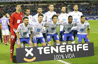 📸C. D. TENERIFE 📆Domingo 28 enero 2018 ⬆️Dani Hernández, Aitor Sanz, Víctor Casadesús, Jorge Sáenz, Filip Malbašić y Aveldaño. ⬇️Tayron, Luis Pérez, Luis Milla, Camille y Bryan Acosta. C. D. TENERIFE 0 🆚 REAL VALLADOLID C. F. 0. Domingo 28/01/2018, 20:00 horas. Campeonato de Liga de 2ª División, jornada 24. Santa Cruz de Tenerife, estadio Heliodoro Rodríguez López: 9.815 espectadores. GOLES: ⚽No hubo.