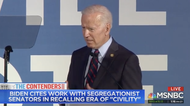 MSNBC ANCHOR IDENTIFIES SEGREGATIONIST SENATORS FROM BIDEN CONTROVERSY AS REPUBLICANS. THERE’S JUST ONE PROBLEM