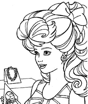 barbie coloring pages for girls. Barbie coloring pages for kids