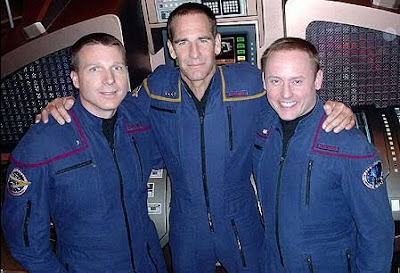 Terry Virts, Scott Bakula, Mike Fincke