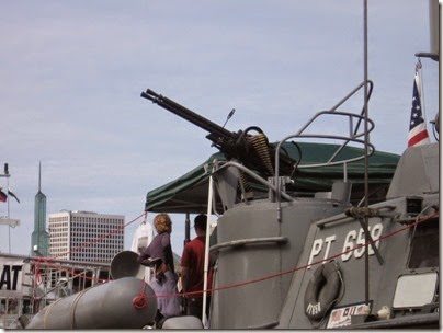 IMG_1073 Twin 50-caliber Browning M2 Machine Guns on PT-658 in Portland, Oregon on June 8, 2008