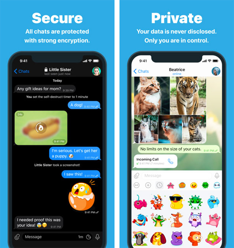 Tải Telegram Messenger cho điện thoại iPhone, iPad miễn phí a2