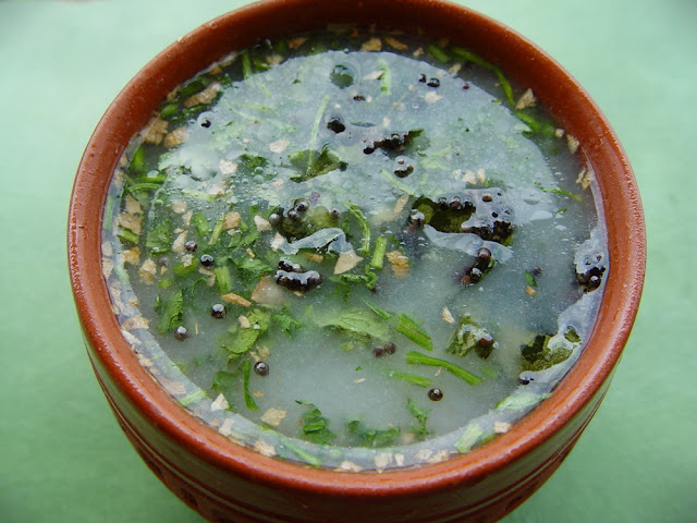Rice Mylk Majjige - Spicy South Indian Buttermylk for Virtual Vegan Potluck 3.0