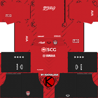  and the package includes complete with home kits Baru!!! Muangthong United 2019 Kit - Dream League Soccer Kits