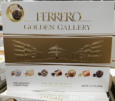 Enjoy eating some sweets with the Ferrero Rocher Golden Gallery assortment