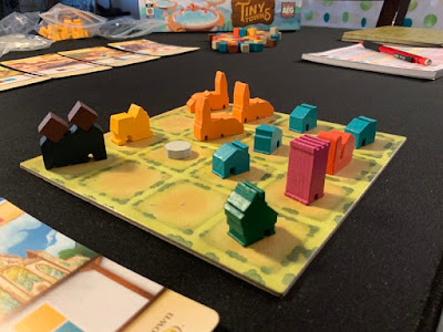 Partida en juego Tiny Towns