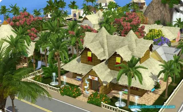 Sims 3 CC | World: Costa Alegre | Gabymelove Sims | Contenido personalizado, custom content, mod, mods, mundo, mundos, barrio, neighborhood, barrios, CAW, Isla, Island