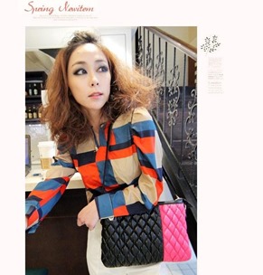 2334 -130 RIBU- Material PU Leather Bottom Width 28 Cm Height 23 Cm Thickness 3 Cm  Weight 0.4 HARGA  (2)